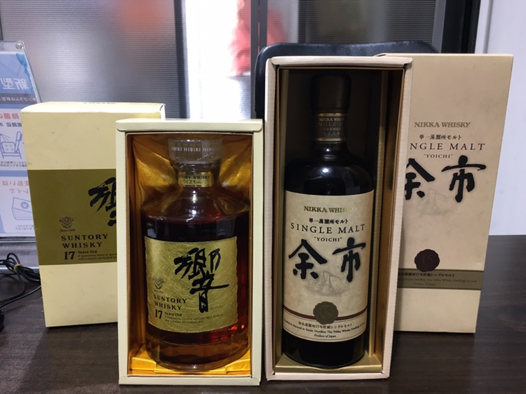 響17年750ml・余市15年700ml – キングラム