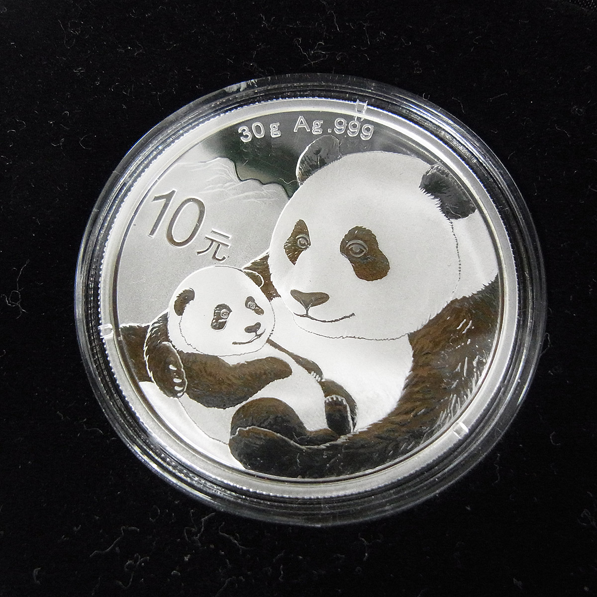 2019年 中国 10元 パンダ銀貨 – キングラム