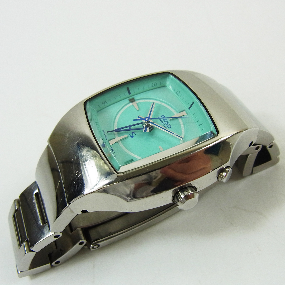 SEIKO R SUS キネティック 腕時計 稼働 クロノグラフ - 腕時計(アナログ)