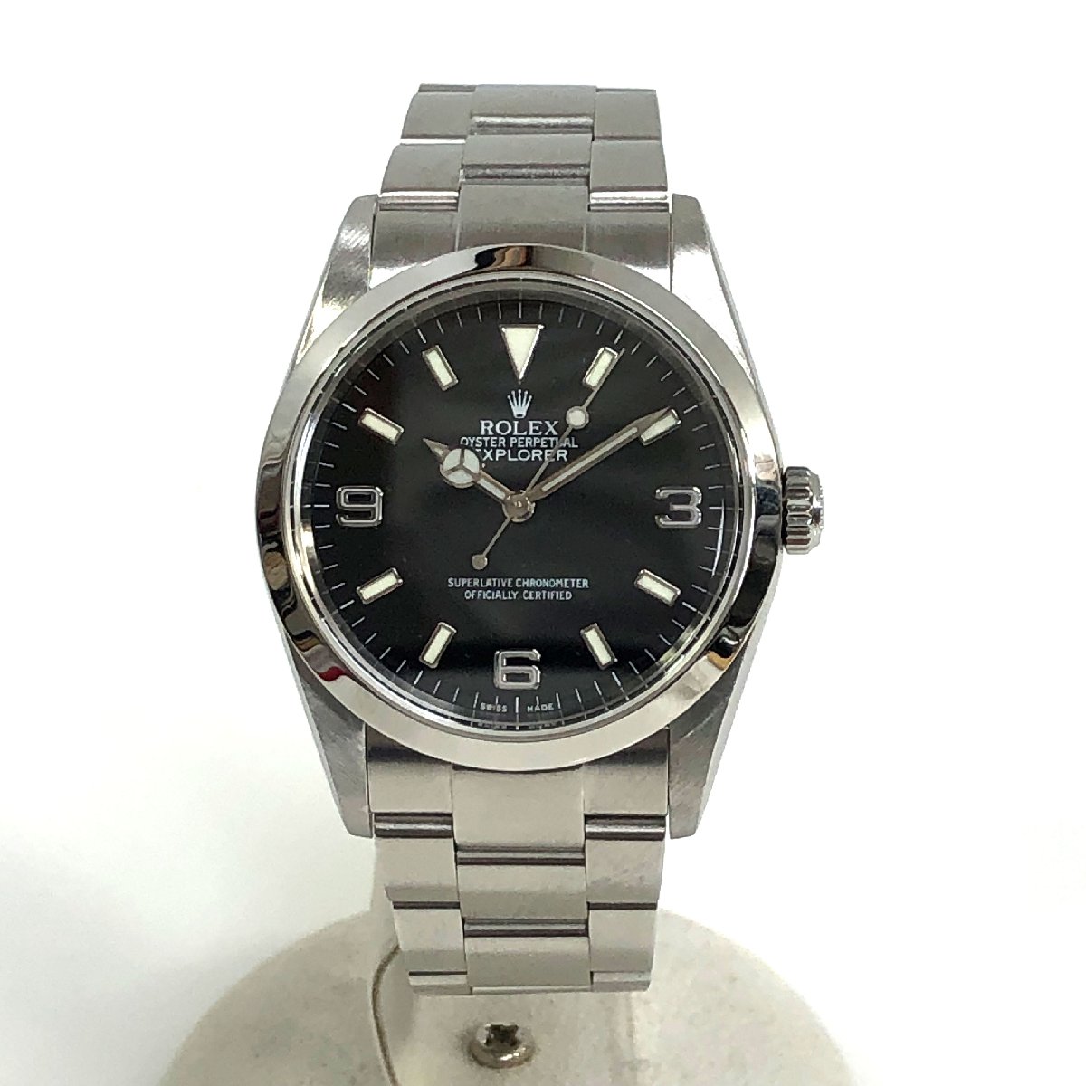 ROLEX ロレックス エクスプローラー1 114270 F番 メンズ 腕時計 自動巻き SS ステンレス オイスター パーペチュアル – キングラム