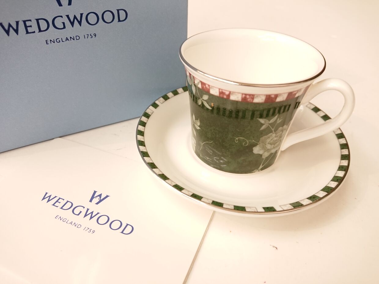 WEDGWOOD - ウェッジウッド BRECON ティーカップ＆ソーサー プレートの