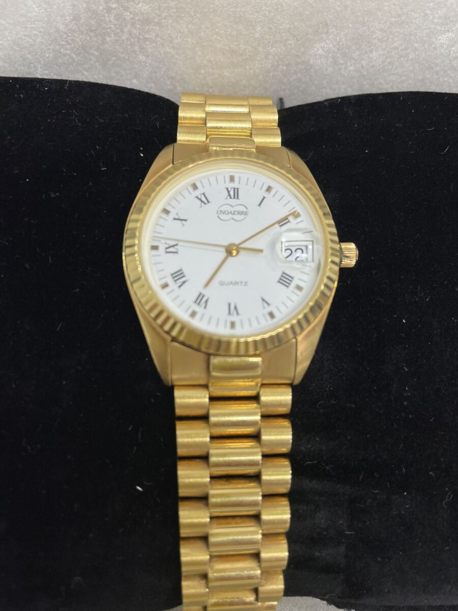 ウノアエレ K18 金無垢 メンズ腕時計 – キングラム