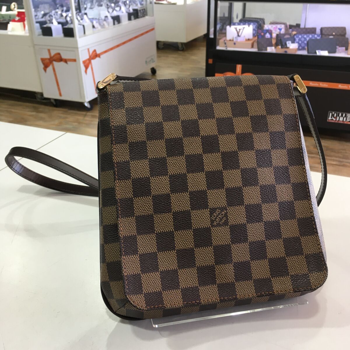 ルイ・ヴィトン ダミエ ミュゼットサルサ ロング N51300 ショルダー