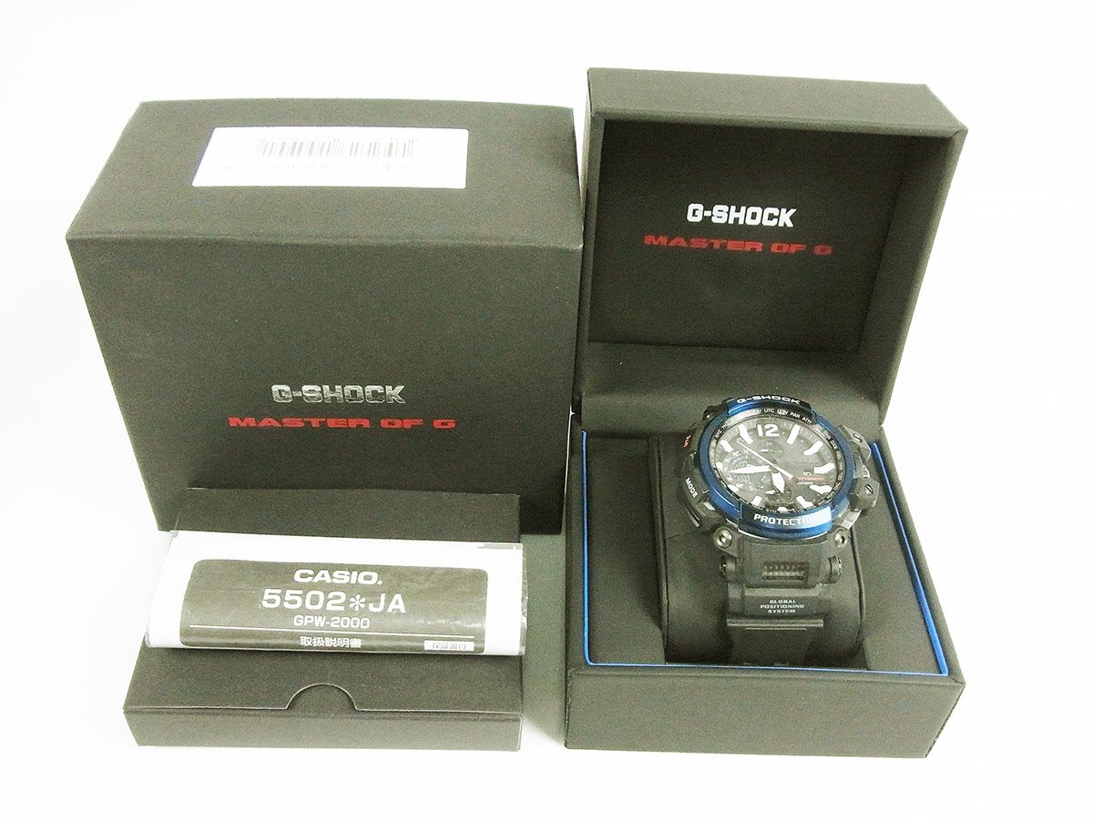 カシオ G-SHOCK GPW-2000-1A2JF メンズ 腕時計 ソーラー グラビティ