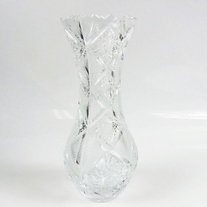 ボヘミアングラス クリスタルガラス 花瓶 – キングラム