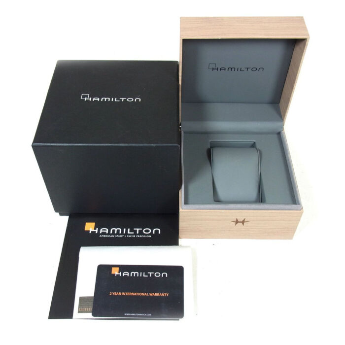 Z11】Hamilton 腕時計 空箱 付属品 セット - 時計