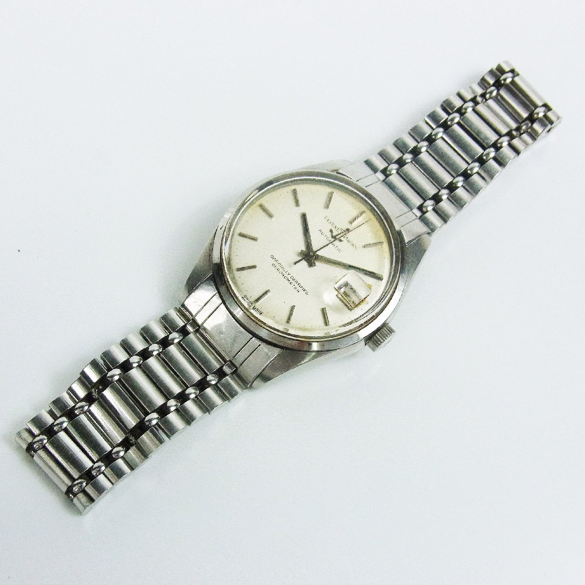 ユリスナルダン　希少　クロノメーター　10KGF　自動巻きメンズ腕時計　稼働品 1972315732.jpg