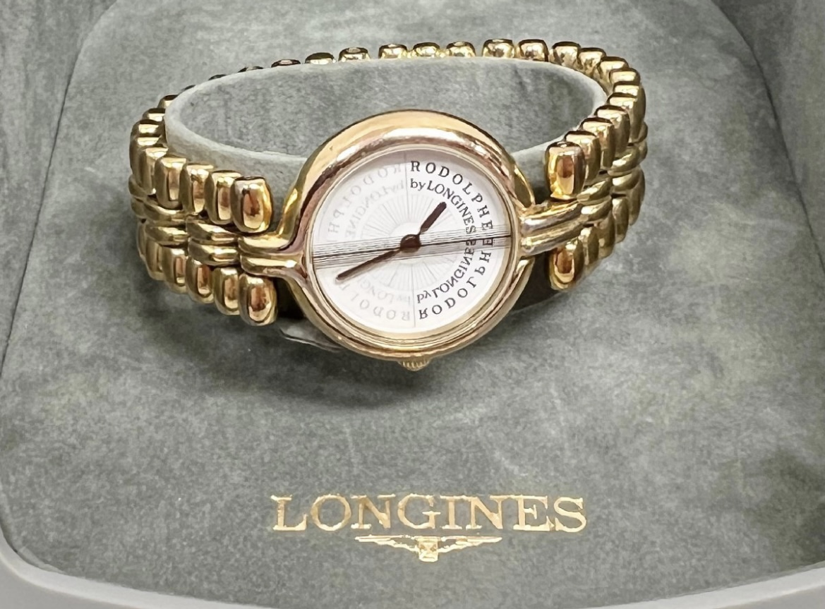 美品】ロンジン ルドルフ クォーツ【153 2901】【稼働品】レディース 美品】ロンジン ルドルフ クォーツ【153 2901】【稼働品】レディース