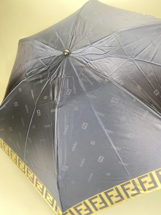 FENDI 折りたたみ傘 ネイビー - 小物
