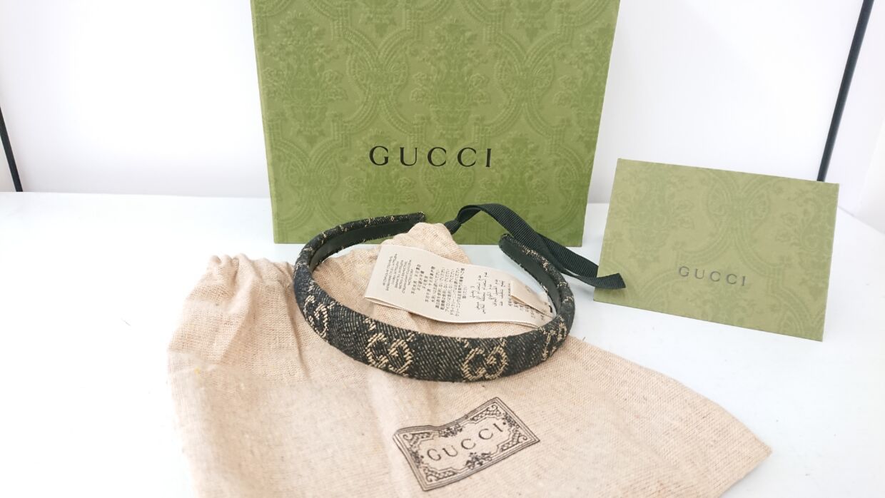 GUCCI デニムカチューシャ – キングラム