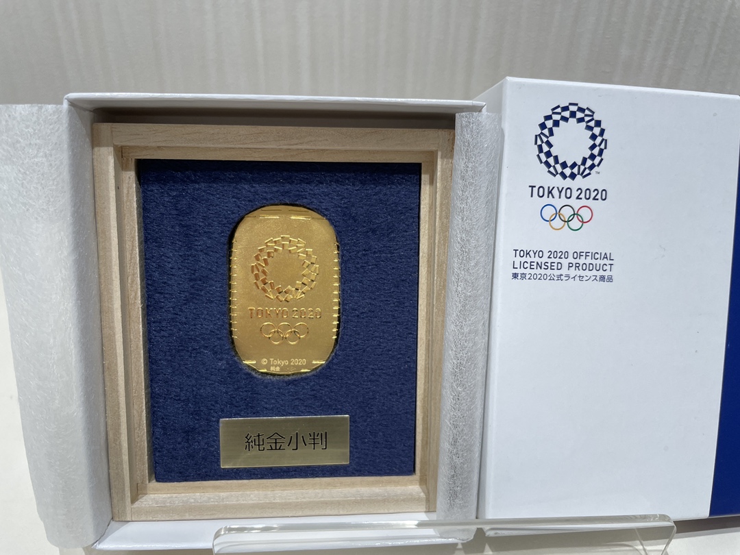 東京2020オリンピック純金小判・【新品未使用】純金 小判 - 旧貨幣 