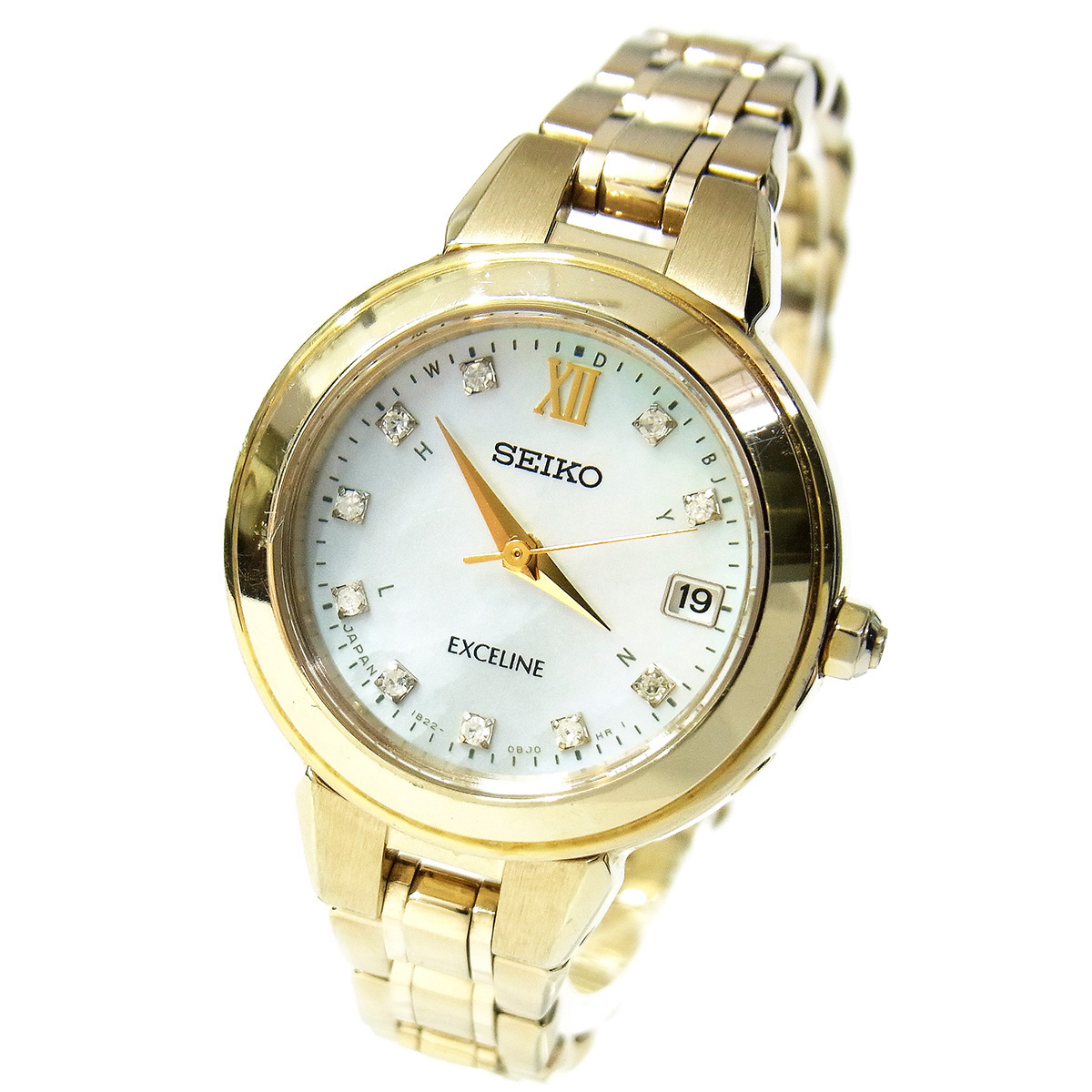 セイコー エクセリーヌ 1B22-0AV0 レディース腕時計 – キングラム