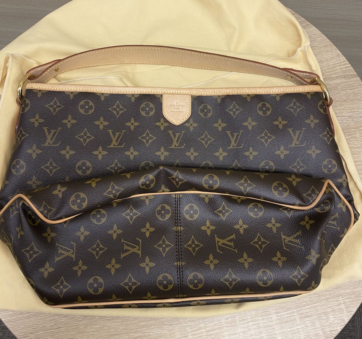 美品LOUIS VUITTON ディライトフル PM モノグラムショルダーバッグ