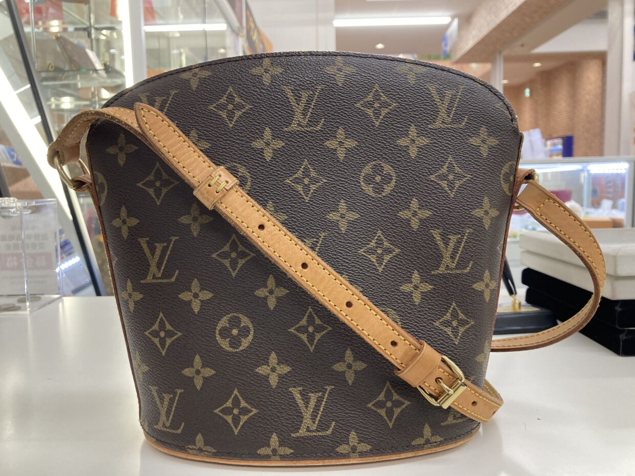 最新海外 LOUIS VUITTON◇ドルーオ_モノグラム・キャンバス_BRW/PVC