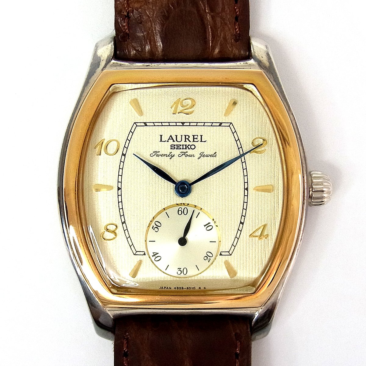 超希少美品　セイコー　ローレル　4S28-5010 SV925 18KTベゼル 超希少 セイコー ローレル 4S28-5010 SV925 18KTベゼル