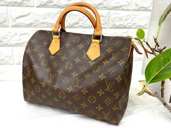 美品 LOUIS VUITTON ルイヴィトン モノグラム スピーディ30 M41526 ボストンバッグ – キングラム