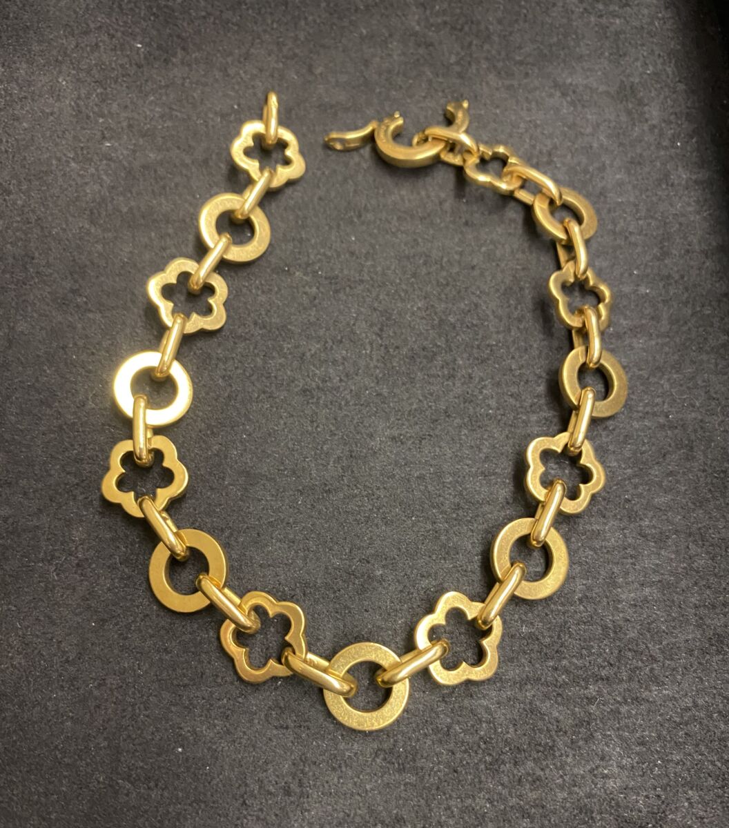 CHANEL シャネル カメリア ブレスレット 750 K18 ジュエリー – キングラム