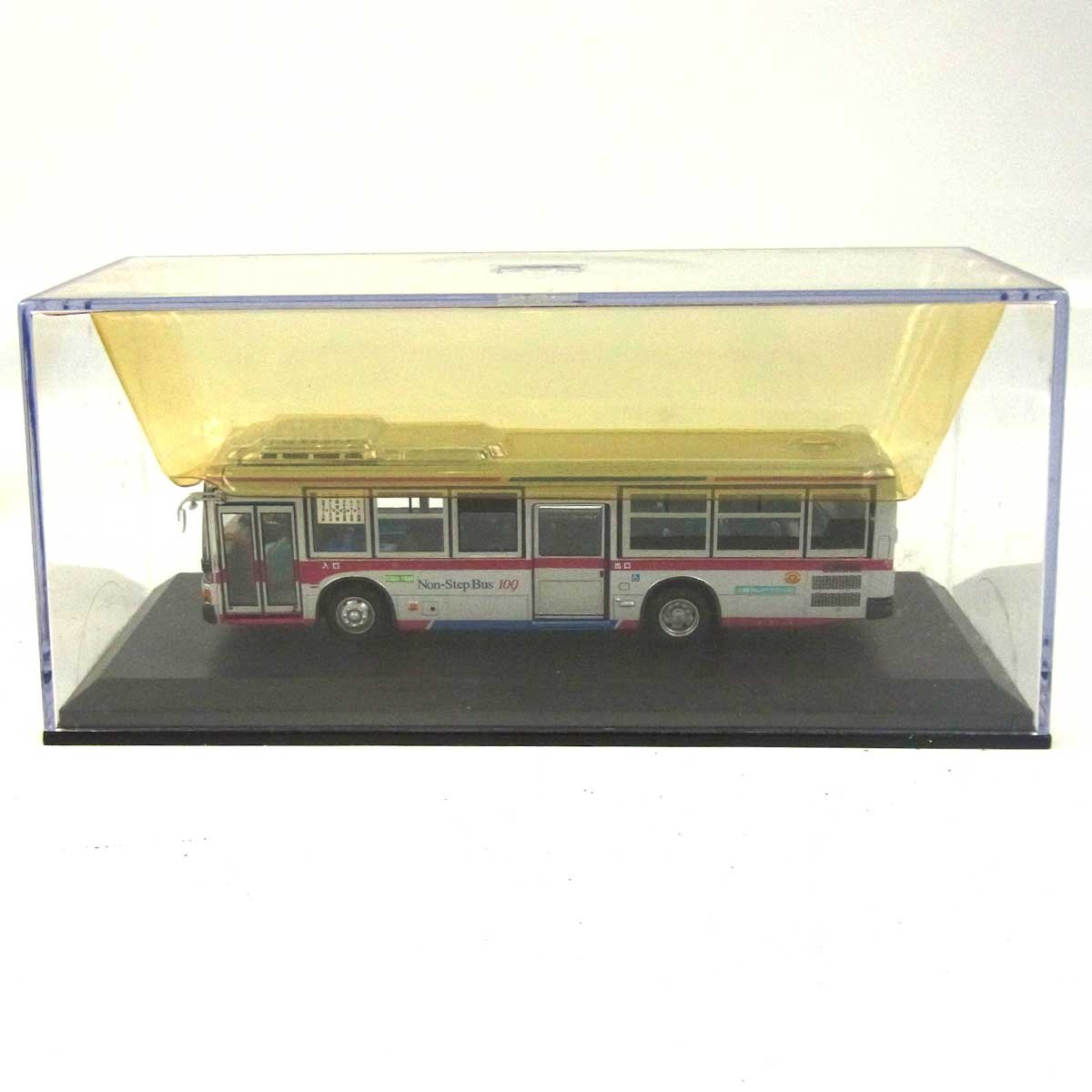 1/76 クラブバスラマ ミニカー 三菱ふそう MPノーステップバス JB1002 東急バス仕様 中古 – キングラム