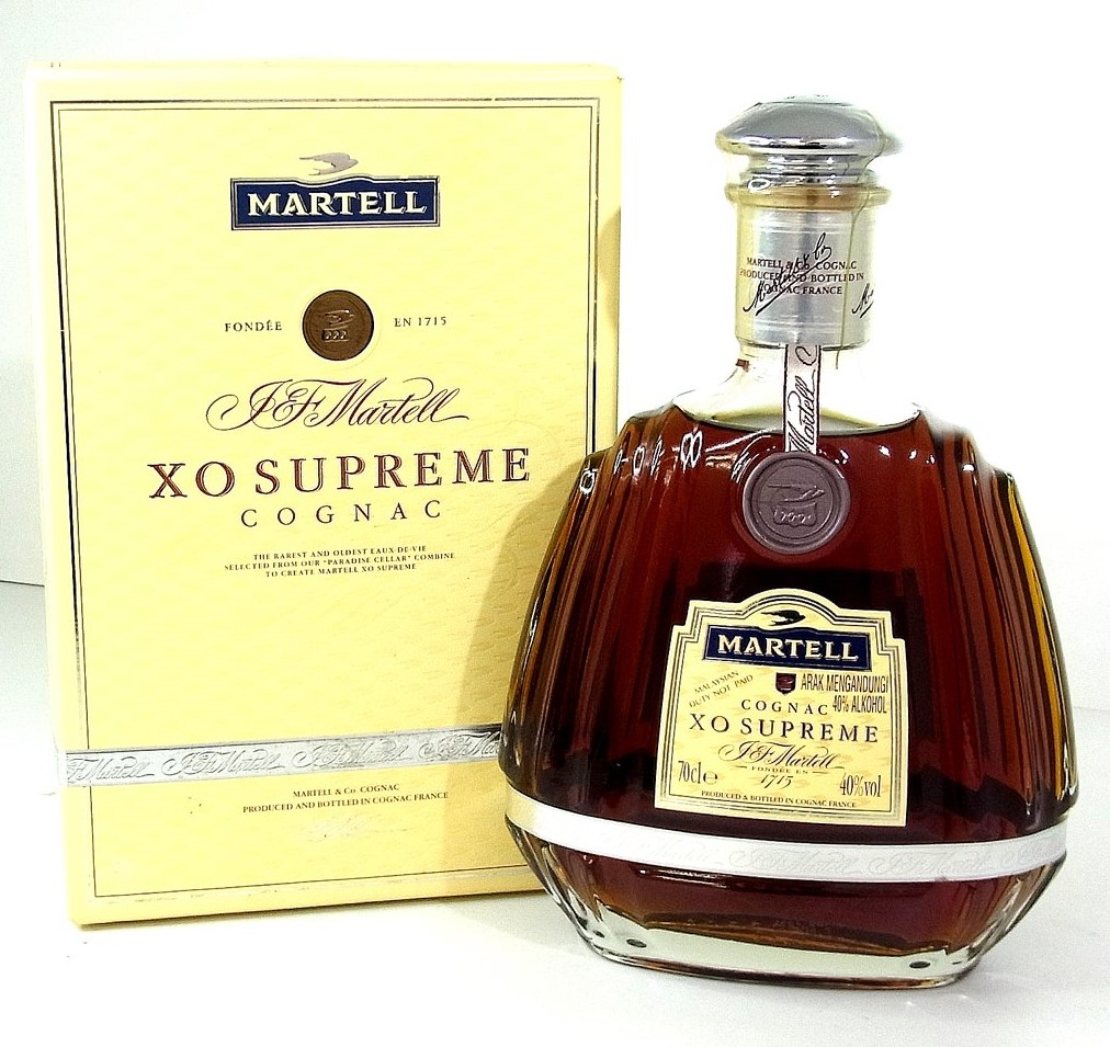 古酒】 希少ブランデー MARTELL COGNAC XO SUPREME マーテル