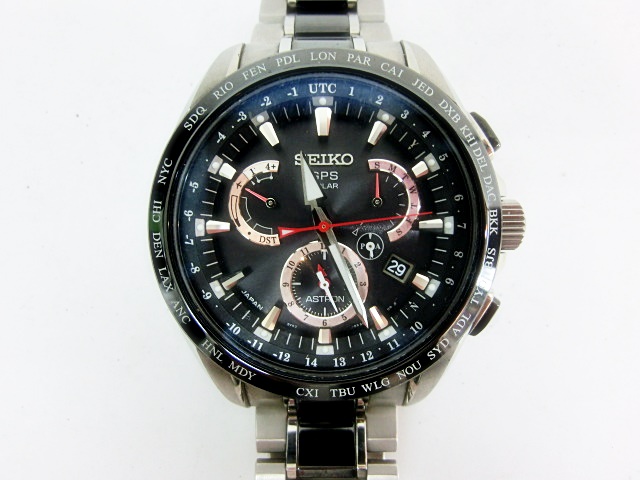 SEIKO セイコー アストロン SBXB043 8X53-0AB0 ブラック チタン セラミック 腕時計 メンズ GPSソーラー電波 【中古】 –  キングラム