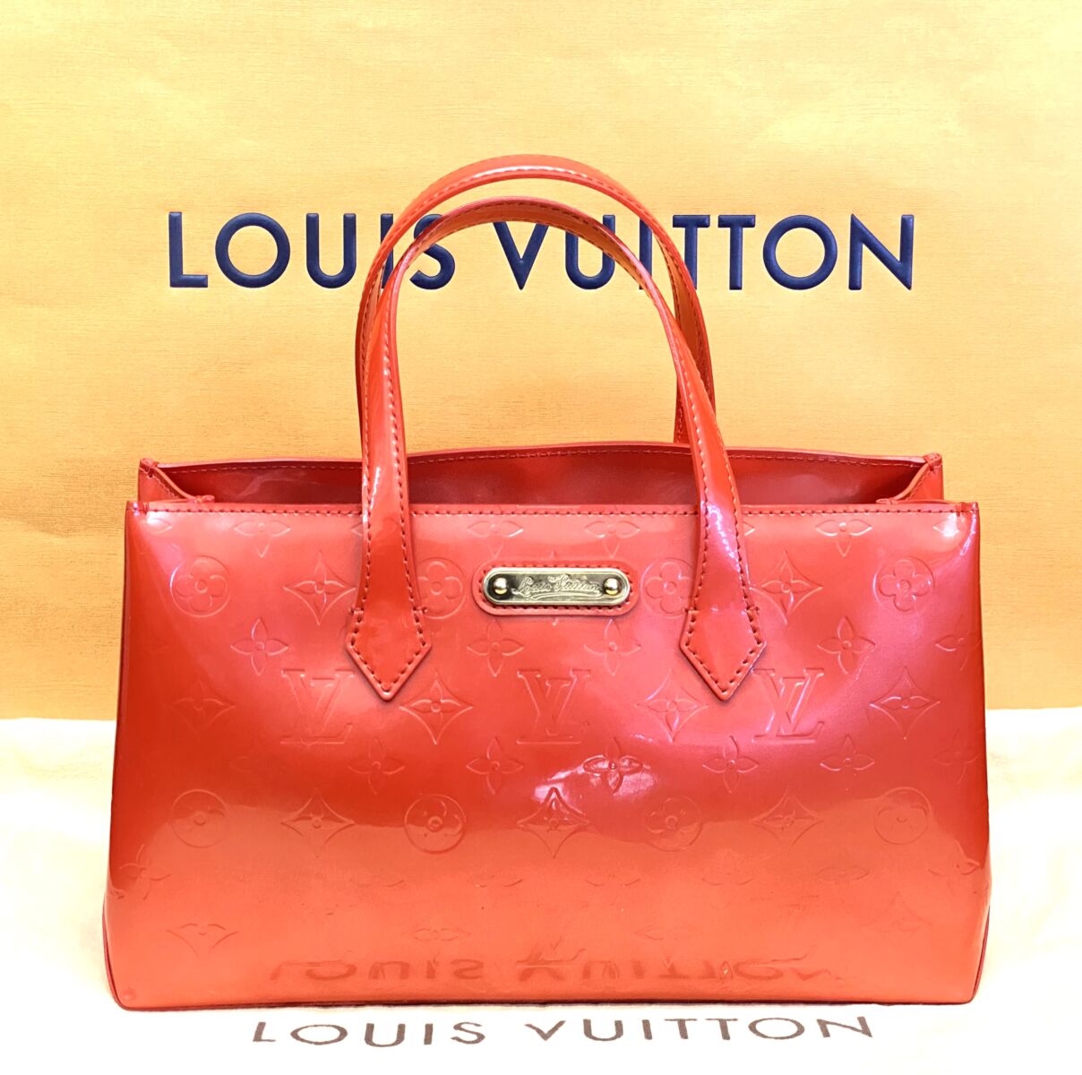 ルイヴィトンヴェルニバッグオレンジPM