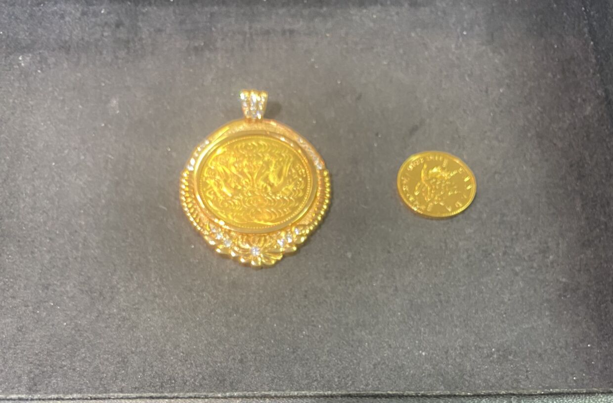 Company Trendal 22Kt 金メッキ ラッキー 786 イスラム教徒 スピリチュアル 786_Eu1520 CZ76626-610