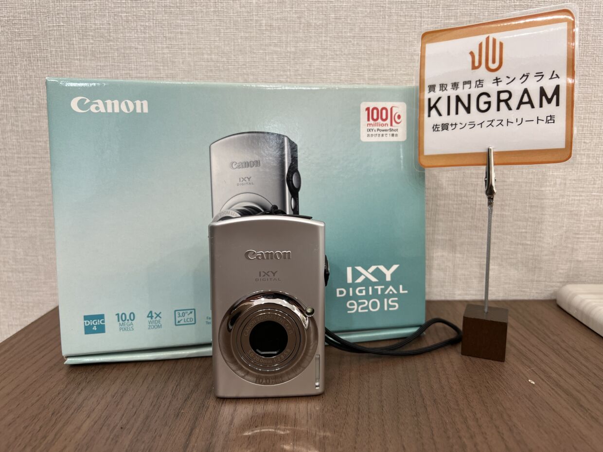 デジタルカメラ Canon IXY DIGITAL920IS PC1308 【公式通販】