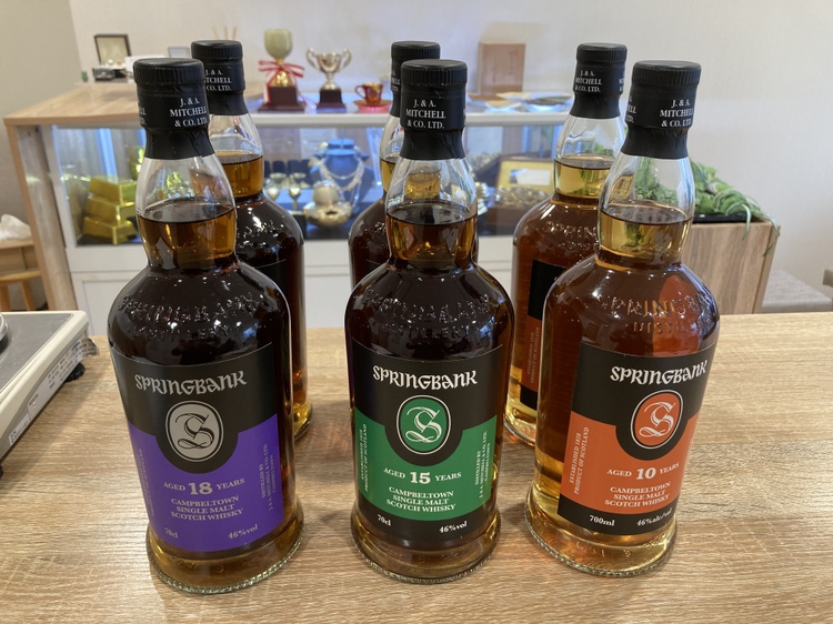 スプリングバンク 18年 15年 10年 各2本 – キングラム スプリングバンク 18年 15年 10年 各2本 – キングラム
