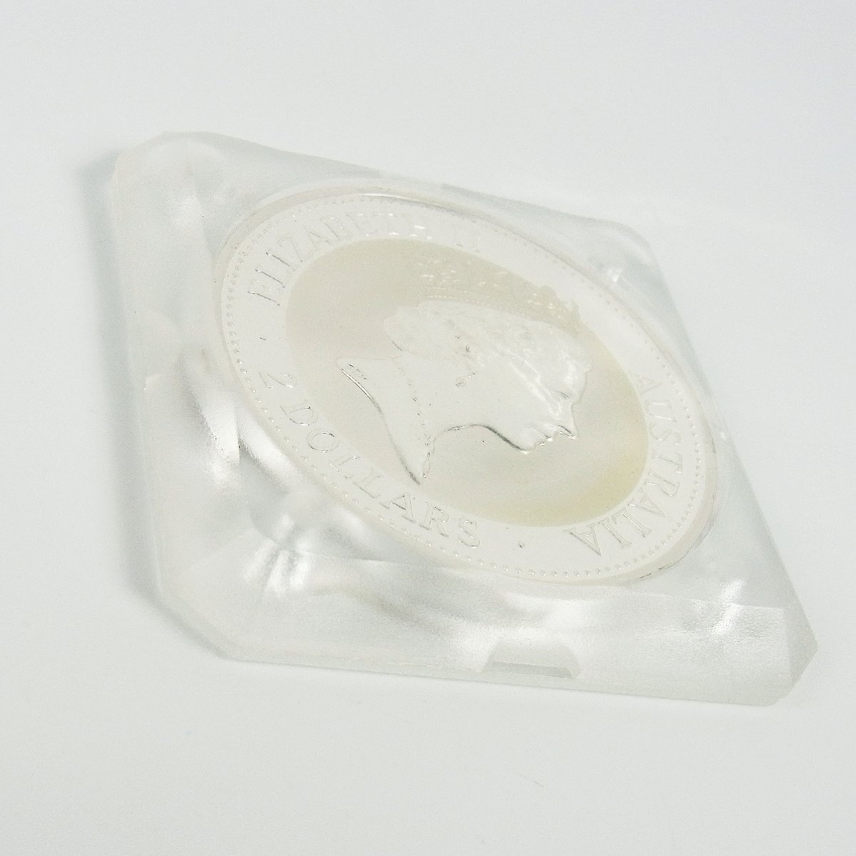 オーストラリア・クーカバラ銀貨 1997年 2ドル 2オンス銀貨】オーストラリア 1997年 クッカバラ 2ドル銀貨 （ケース