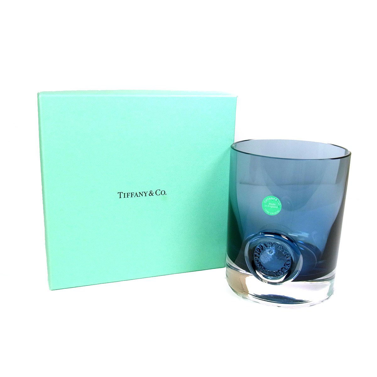 未使用 ティファニー シール ウォーター グラス ロックグラス