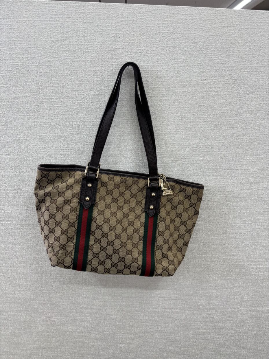 楽天市場】【バッグ】GUCCI グッチ GGキャンバス シェリーライン