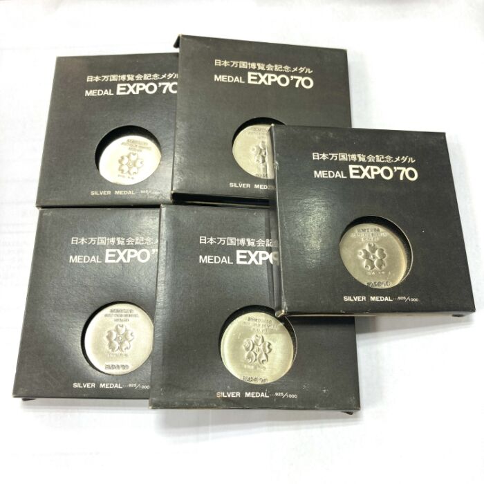 印象のデザイン 日本万国博覧会記念メダル – キングラム 貨幣