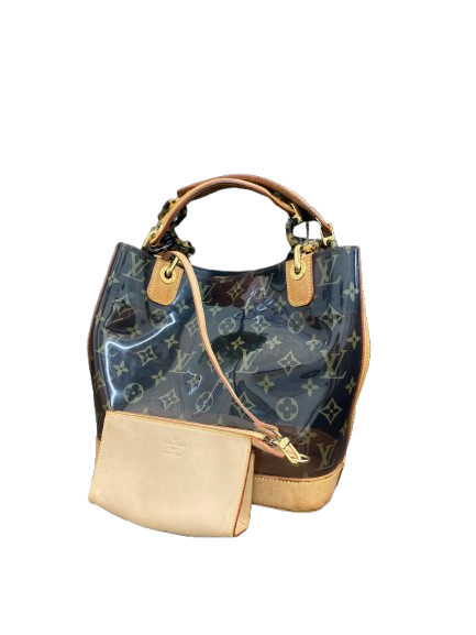 モノグラムビニール　カバアンブルPM　M92502　BC　ヌメ革ヤケ大　38000円