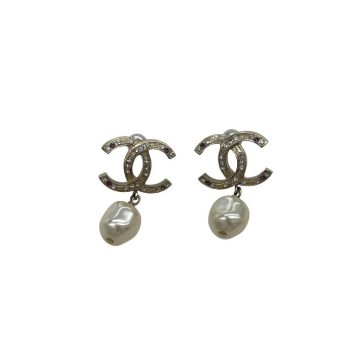 シャネル メッキ ココマークピアス ￥25,000