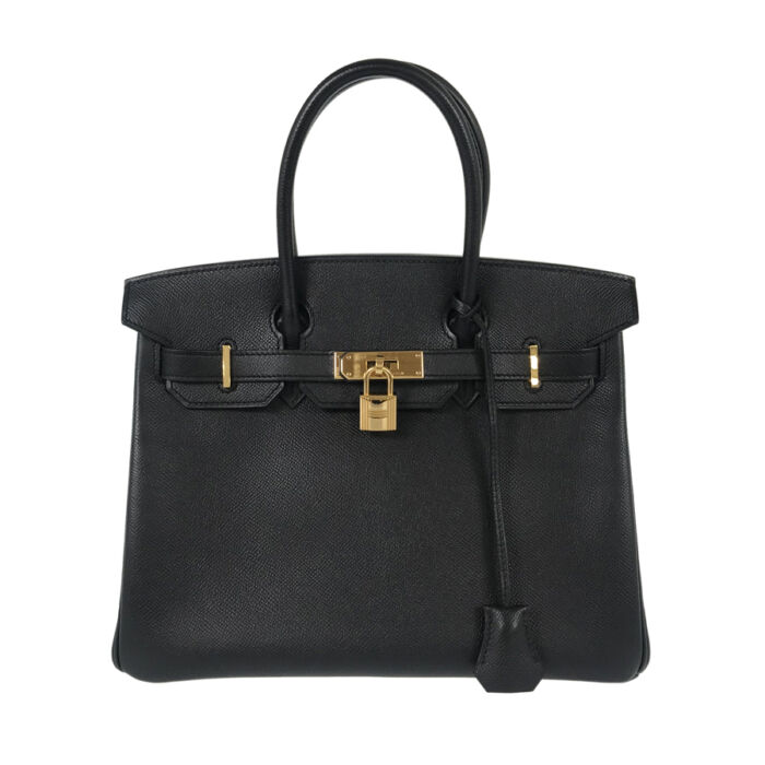 エルメス バーキン30 ヴォ―エプソン ゴールド金具 □M刻印（2009年製）B1200000