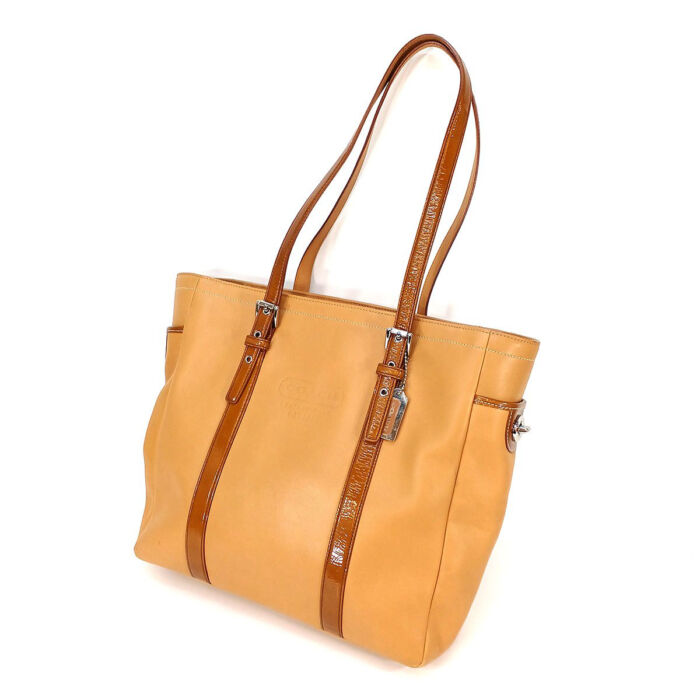 コーチ レザー ハンドバッグ トートバッグ J04Q-5787