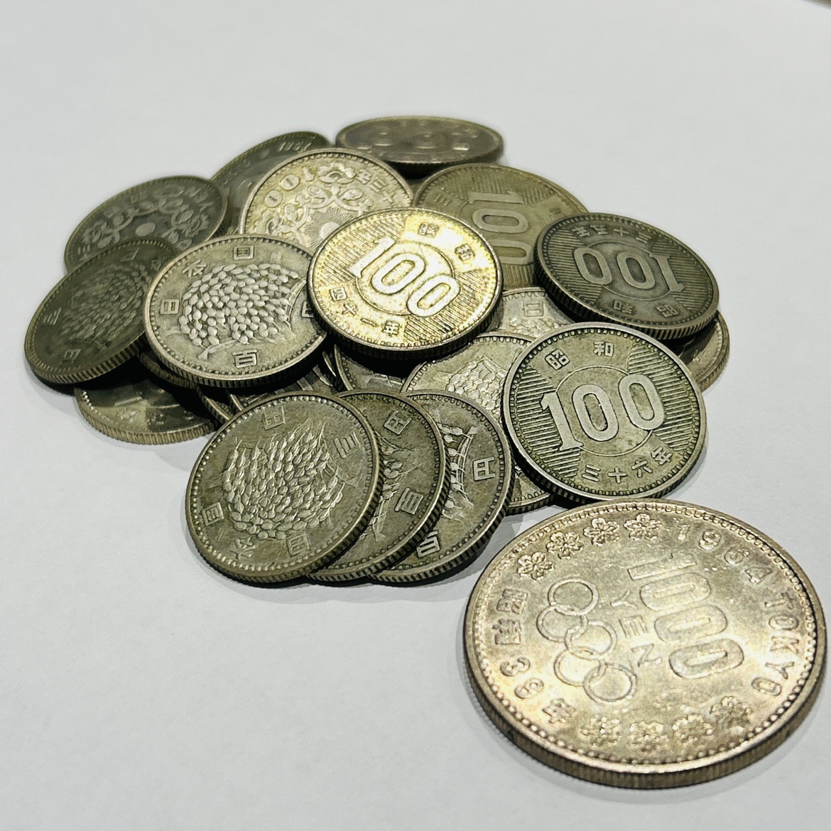 東京オリンピック 1964 1000円銀貨・100円銀貨（稲穂・鳳凰） – キングラム