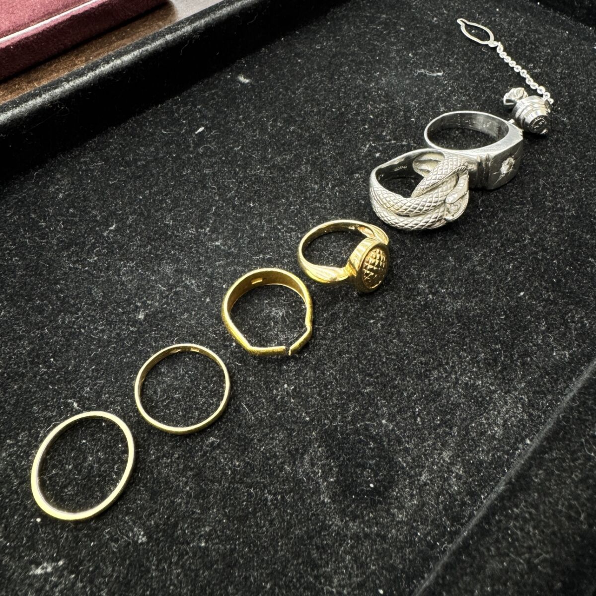 K24 K18 Pt900 Pmリング/タイタック – キングラム