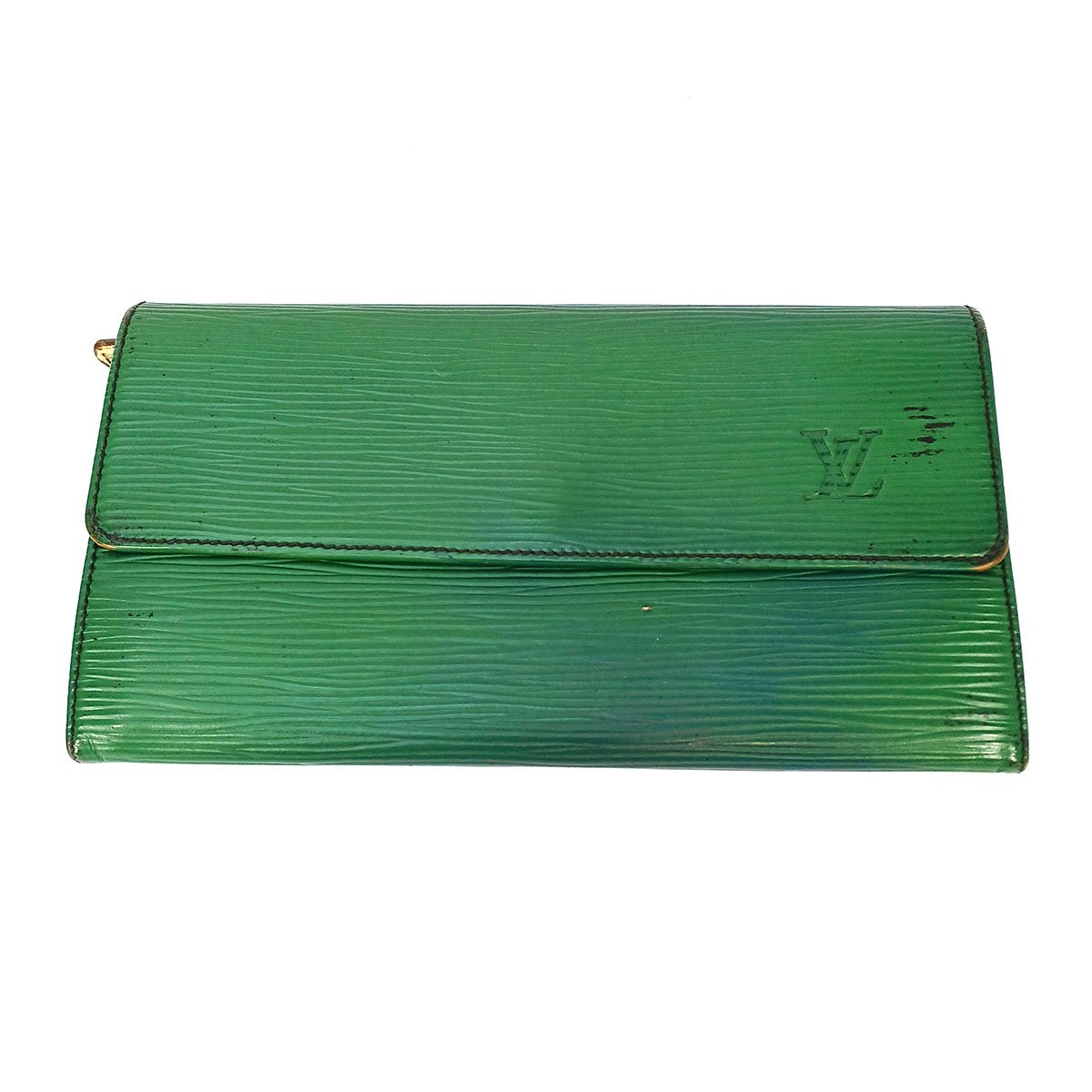 【新品同様】ルイヴィトン エピ ポシェット ポルトモネクレディ ルイヴィトン エピ ポシェット・ポルト モネ・クレディ 長財布 M63592