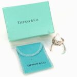 ティファニー SV925 トリプル ラヴィング ハートリング