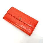 ルイヴィトン M93634 TH0079 モノグラム ヴェルニ ポルトフォイユ サラ レッド系