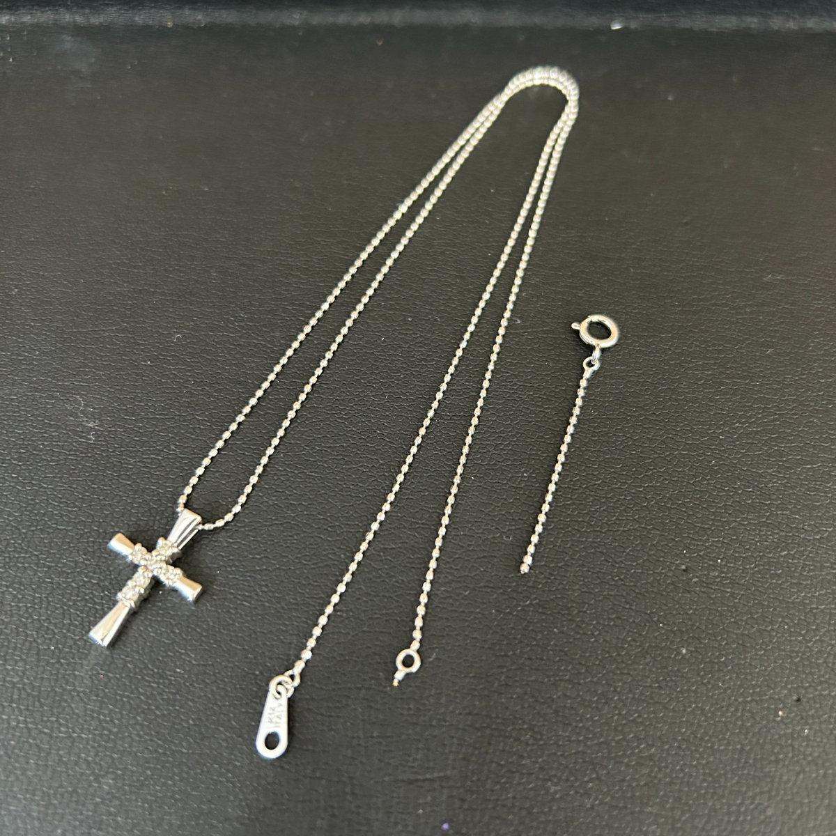1*ス様 k18　k14　 k10　純銀　SterlingSilver総重量11 K14WG K14 ダイヤ ネックレス チェーン千切れ – キングラム