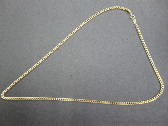 2面シングルネックレス30.2g