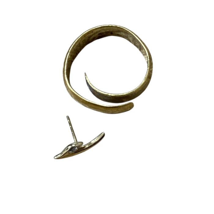 【新品未使用】K18 地金　リングピアス K24 K18 リング・ピアス – キングラム