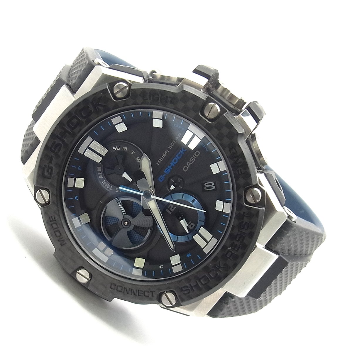 カシオ G-SHOCK Gスチール タフソーラー メンズ GST-B100XA-1AJF