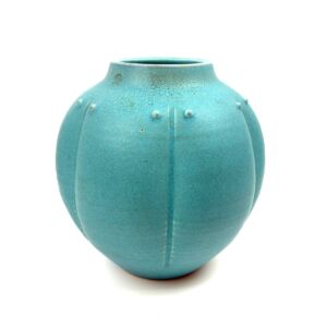 長期保管品/たち吉/青釉線文 花生/花瓶 大/陶器 青磁/花器/橘吉