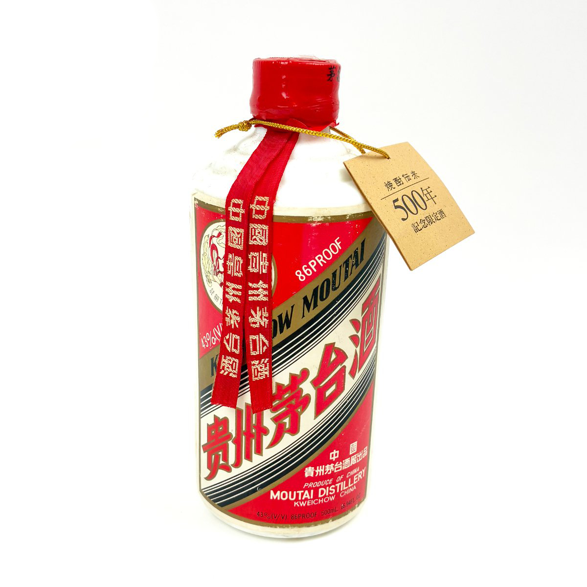 貴州 茅台酒 マオタイ天女ラベル 500ml 43° 未開封品 2023年製 貴州茅台酒(キシュウマオタイシュ) 2021年 53° 500ml 箱付 天女ラベル