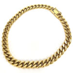 K18 2面シングル 喜平 ブレスレット