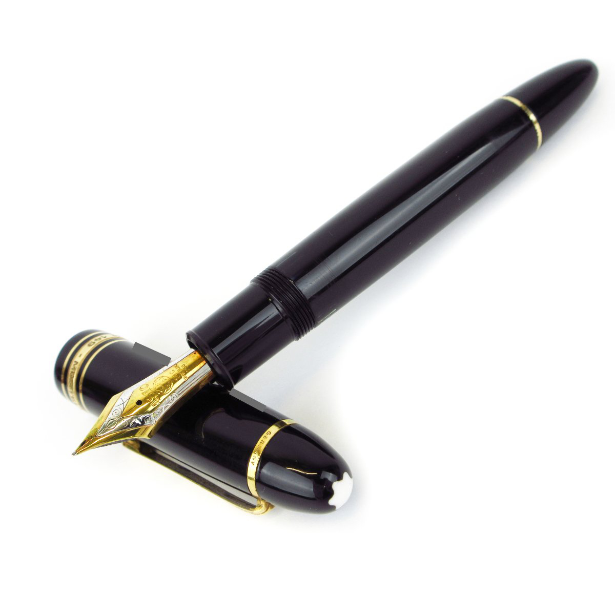 モンブラン　★稀な未使用に近い！金運を呼ぶ総金張りマイスターの銘品！No1246 モンブラン ☆稀な未使用に近い！金運を呼ぶ総金張りマイスターの銘品