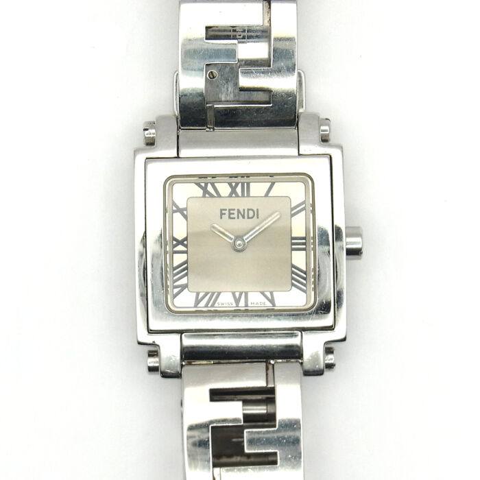 フェンディ クアドロ スクエア 6000L レディース クォーツ SS – キングラム